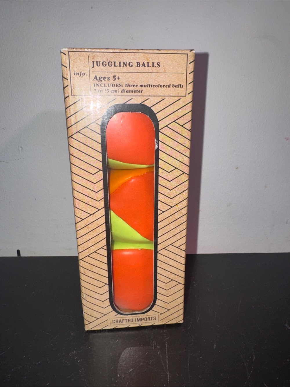 Juggling Balls Set - Orange and Lime